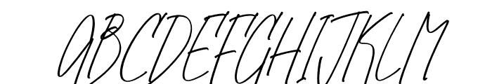 Midlenorth Constane Italic Font UPPERCASE