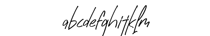 Midlenorth Constane Italic Font LOWERCASE