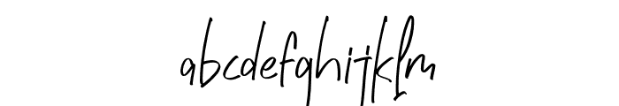 Midlenorth Constane Font LOWERCASE