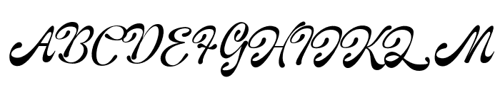 Midletime-Regular Font UPPERCASE