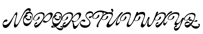 Midletime-Regular Font UPPERCASE