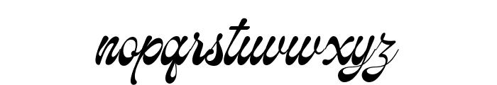 Midletime-Regular Font LOWERCASE