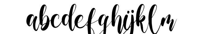 Midmountte Font LOWERCASE