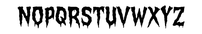 Midnight Creepy Font UPPERCASE