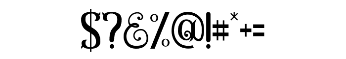 Midnight Halloween Regular Font OTHER CHARS