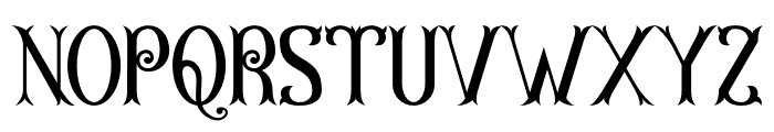 Midnight Halloween Regular Font LOWERCASE
