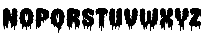 Midnight Scream Font UPPERCASE