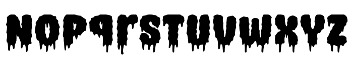 Midnight Scream Font LOWERCASE