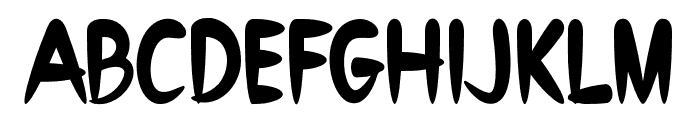 MidnightHalloween Font UPPERCASE