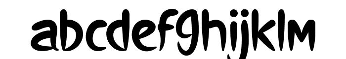 MidnightHalloween Font LOWERCASE