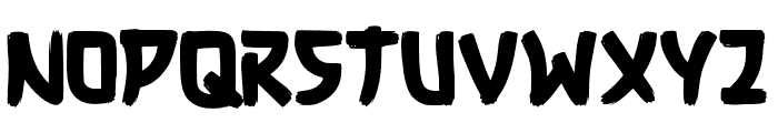 Midorima Regular Font UPPERCASE