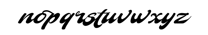 Midstic Vibes Italic Font LOWERCASE