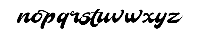 Midstic Vibes Font LOWERCASE