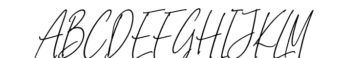 Midthome Italic Font UPPERCASE