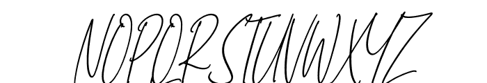 Midthome Italic Font UPPERCASE