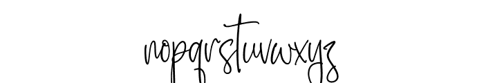 Midthome Font LOWERCASE