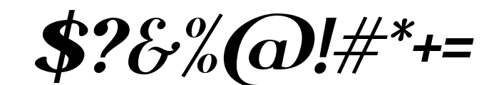 Mifer Holland Oblique Font OTHER CHARS