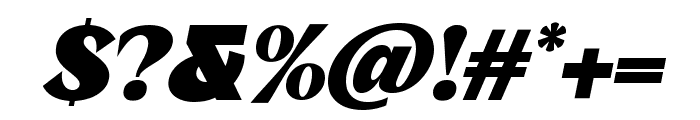 Migae Black Italic Font OTHER CHARS