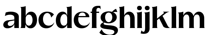 Migae-Medium Font LOWERCASE