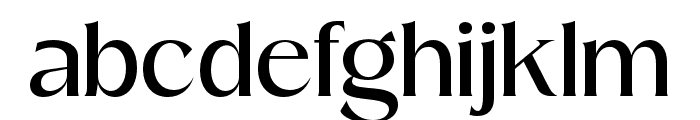 Migae-Regular Font LOWERCASE