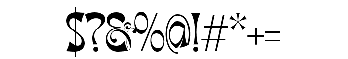 Migaela-Overlap Font OTHER CHARS
