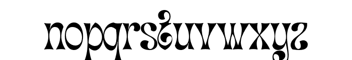 Migaela-Regular Font LOWERCASE