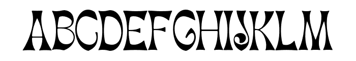 Migaela-Smooth Font UPPERCASE