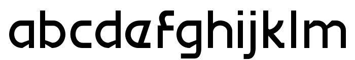 Migelo Regular Font LOWERCASE