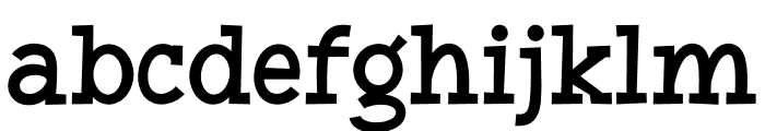 Mighty Bastion Font LOWERCASE