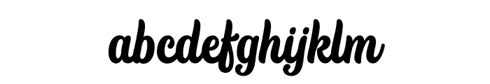 Mighty Blues Font LOWERCASE