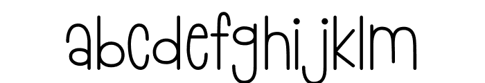 Mighty Family Font LOWERCASE