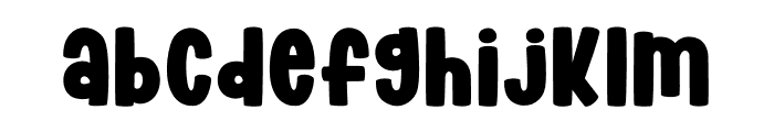 Mighty Friday Font LOWERCASE