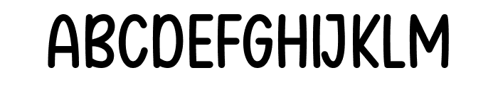 Mighty Hopes Font UPPERCASE