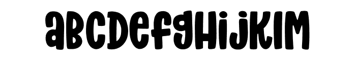 Mighty Mountain Font LOWERCASE