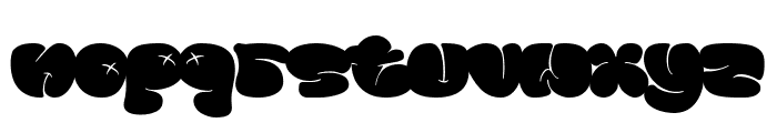 Mighty Rebel Font LOWERCASE