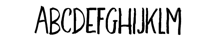 Mighty Sans Font LOWERCASE