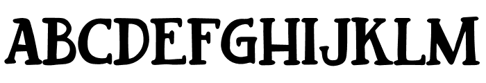 Mighty Star Font UPPERCASE