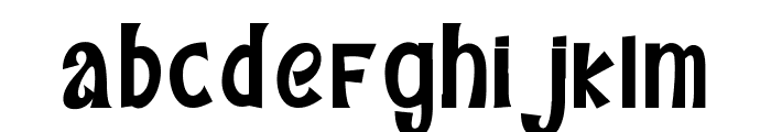 Mighty Time Font LOWERCASE