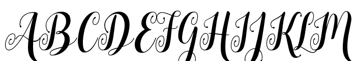 MightyLove Font UPPERCASE