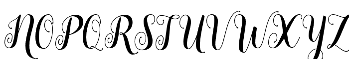 MightyLove Font UPPERCASE