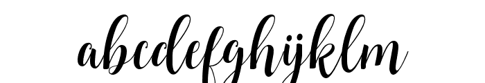 MightyLove Font LOWERCASE