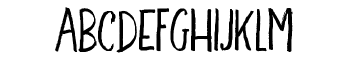 MightySans Font UPPERCASE