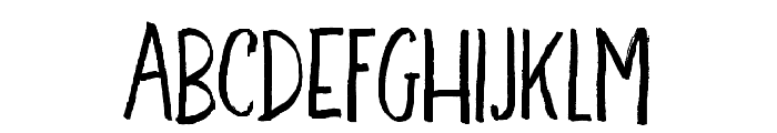 MightySans Font LOWERCASE