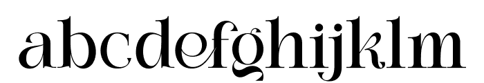 Migkla Font LOWERCASE