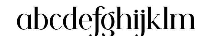 Miglen Font LOWERCASE