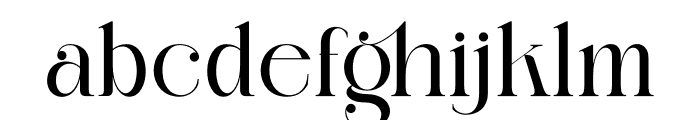 Migllon Font LOWERCASE