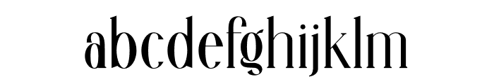 Mignitte Font LOWERCASE