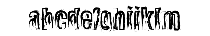 Migraine Never Ends Font LOWERCASE