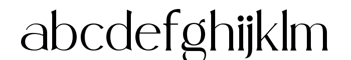 Miguel-ExtraLight Font LOWERCASE