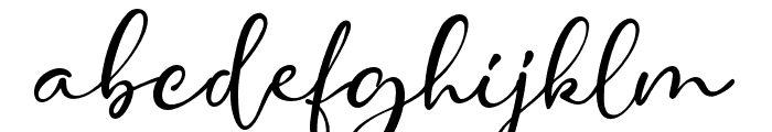 MiguellaCharlotte-Regular Font LOWERCASE